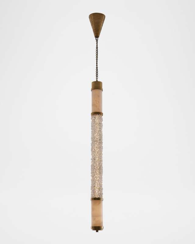 Tubo Alabaster Pendant